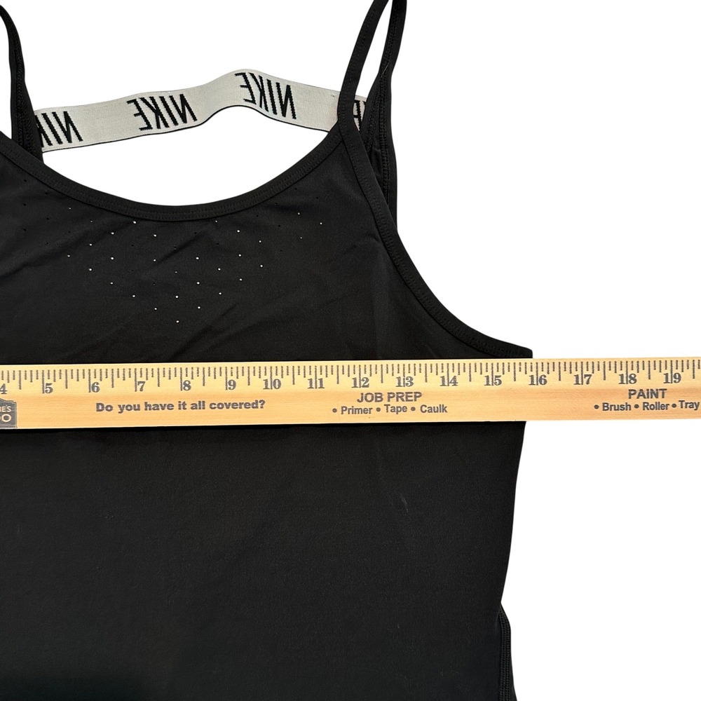 Nike Dri-FIT Women's Small Black V-Back Training‎ Tank Top Running 830379-010 - Picture 9 of 12
